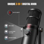 MAONO PD400X Dynamic Microphone, USB/XLR Podcast Mic - Image 2