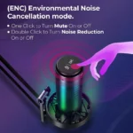 BOYA K9 RGB USB Condenser Microphone for Gaming and YouTube - Image 4
