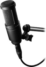 Audio Technica AT2020 Condenser Microphone for voice over and Recording - Image 2