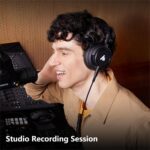 MAONO AU-MH601 Closed Back professional Studio Headphone - Image 4