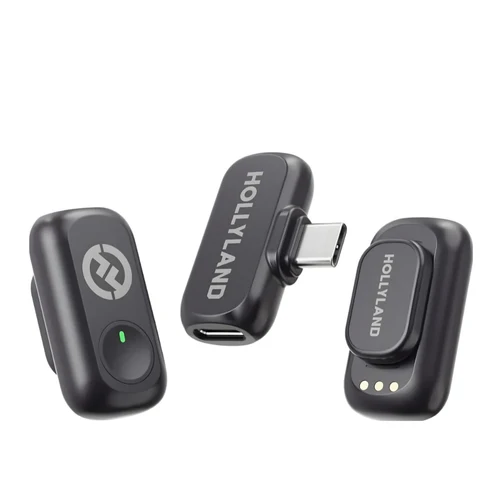 HollyLand Lark A1 Type-C Dual Wireless Collar Mic for outdoor Recording