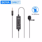 BOYA M1S Lavalier Microphone for vlogging, Streaming and Recording