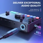 MAONO AMC2 NEO Audio Mixer for Streaming, Sound Mixing TikTok Live Card - Image 2