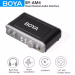BOYA BY-AM4 Professional Dual-Channel Audio Interface