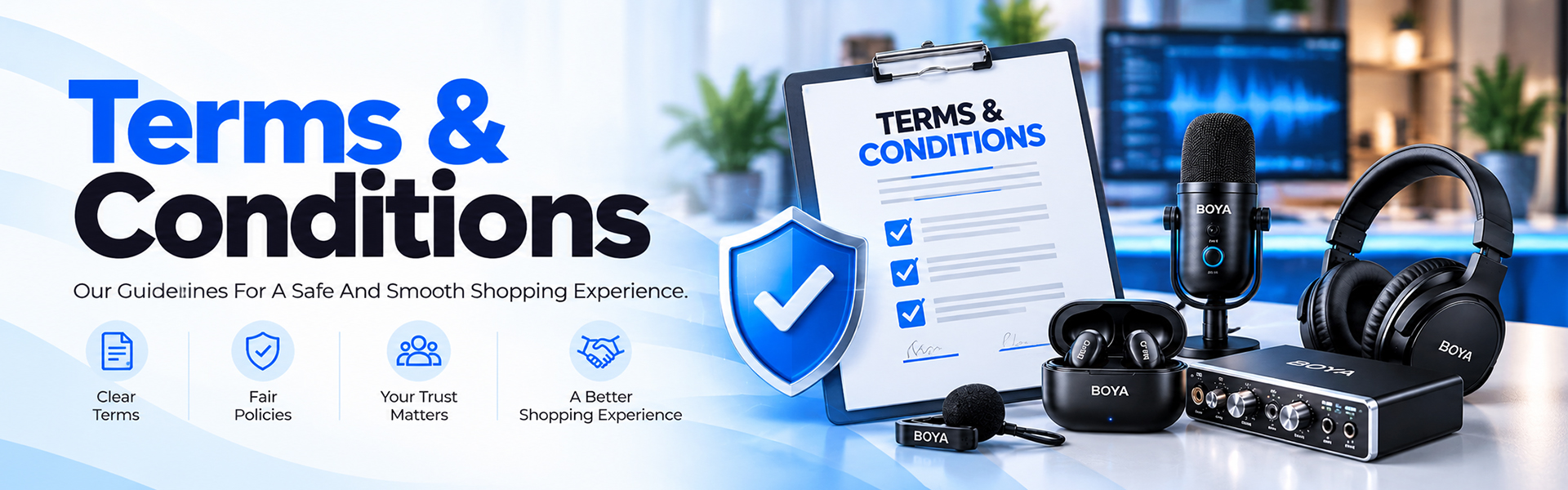 Terms and conditions